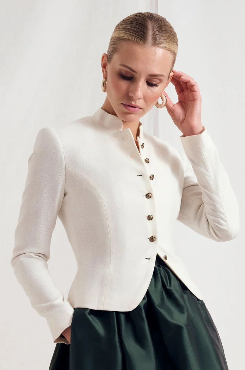Trachtenjacke Valentina in Ivory