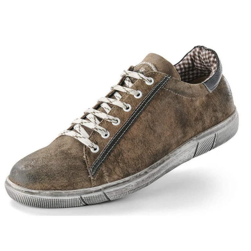MADDOX Trachtenschuhe Sneaker "Siegfried" | Wood Braun