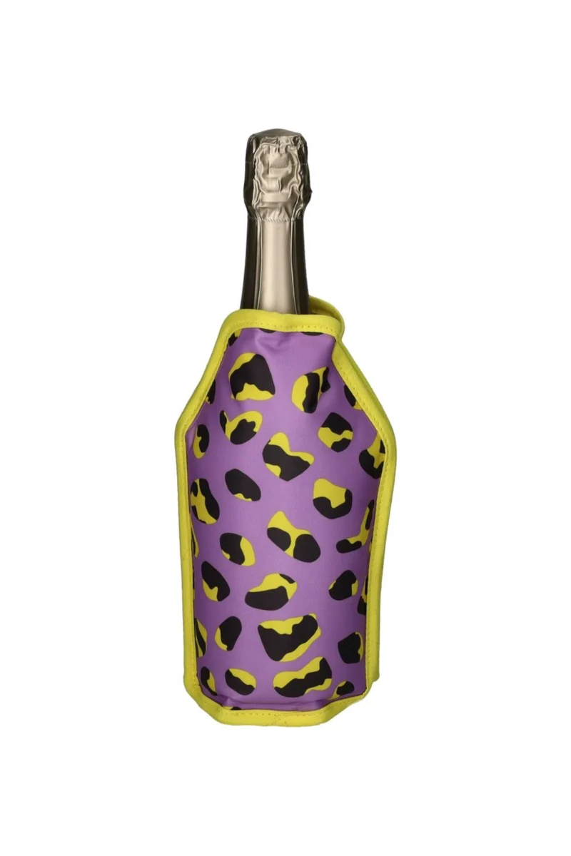Weinkühler Manschette - Kühlmanschette für Flaschen - verschiedene Farben & Motive - Giftcompany