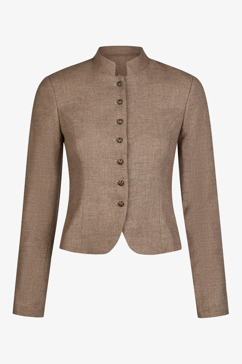 Trachtenjacke Valentina in Nougat