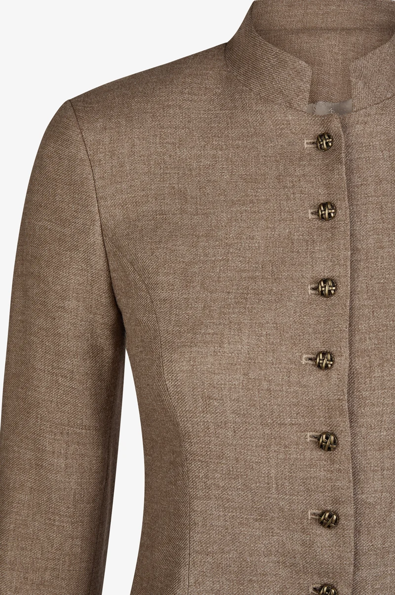 Trachtenjacke Valentina in Nougat