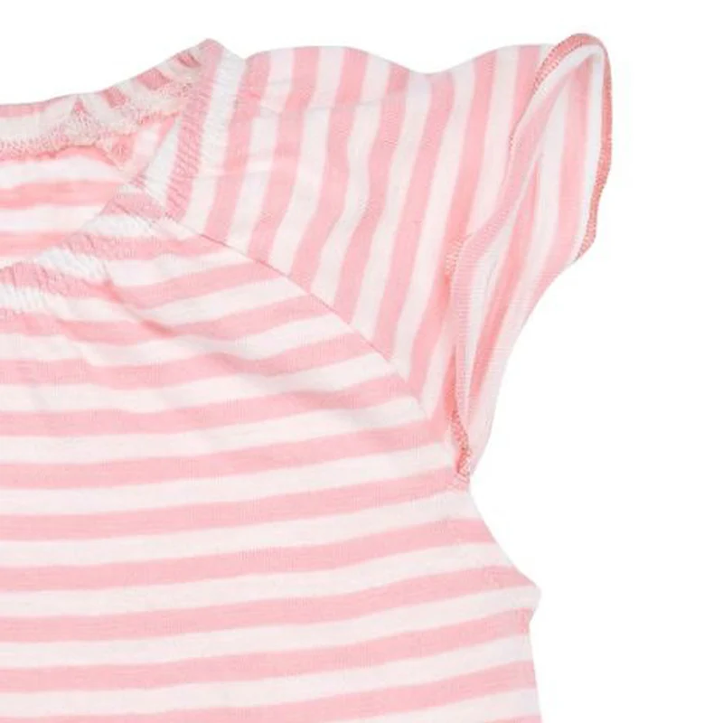 BONDI Kinder T-Shirt "Froschkönig" 86570 - Rosa / Weiß | Mädchen Kurzarmshirt