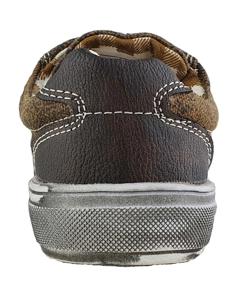MADDOX Kinder Schuhe Sneaker "Nepomuk" | Holz Antik Braun