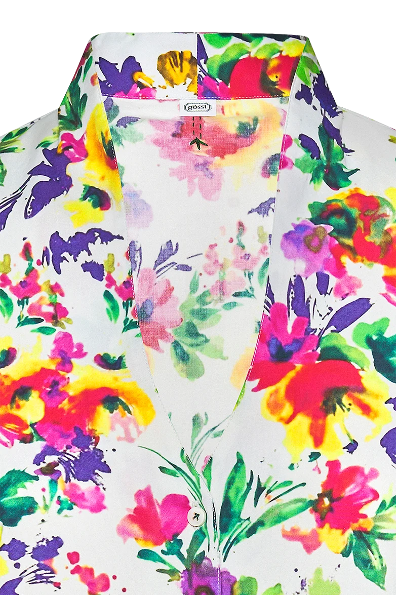Blumenbluse
