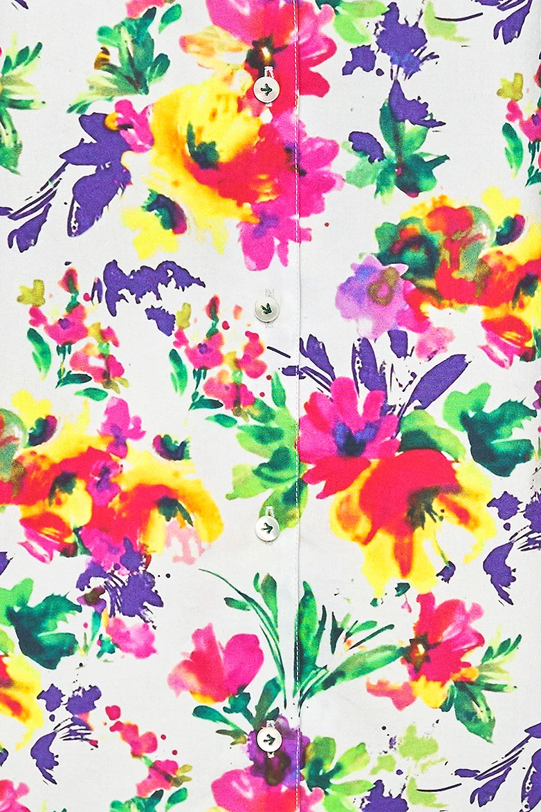 Blumenbluse