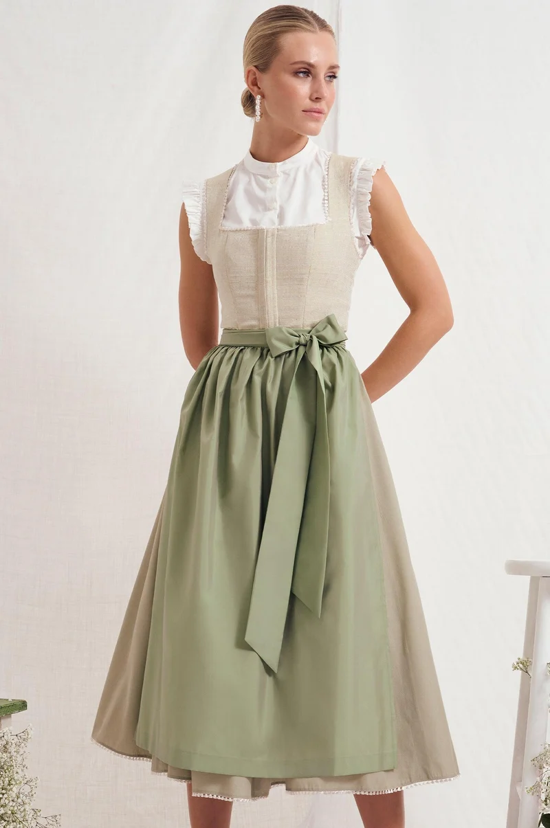 Dirndl Maranello in Salbei