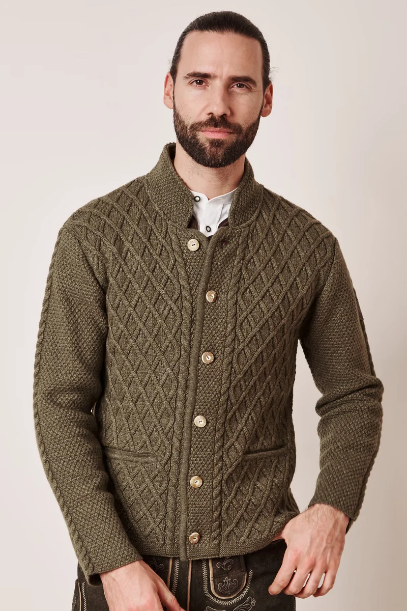 Herren Jacke - JONATHAN - Krüger Buam - 971165-000-0057 - Strickjacke - Trachtenjacke
