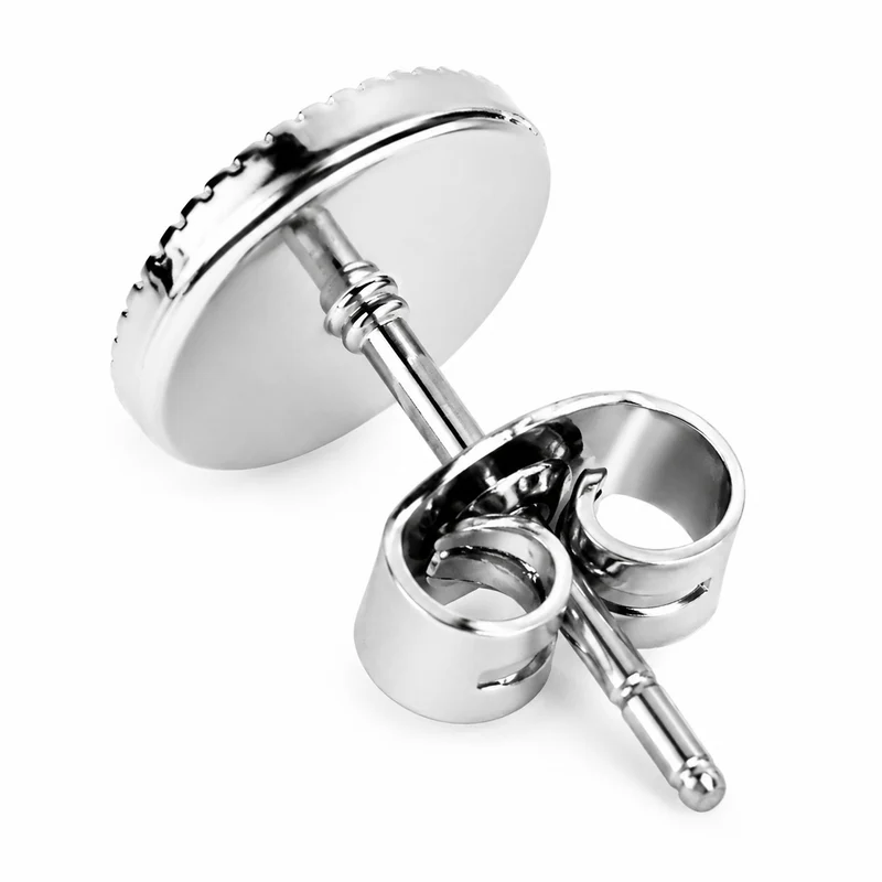 LUISIA® Solitär Ohrstecker "Joy" mit Kristallen von Swarovski® | Perle Schwarz