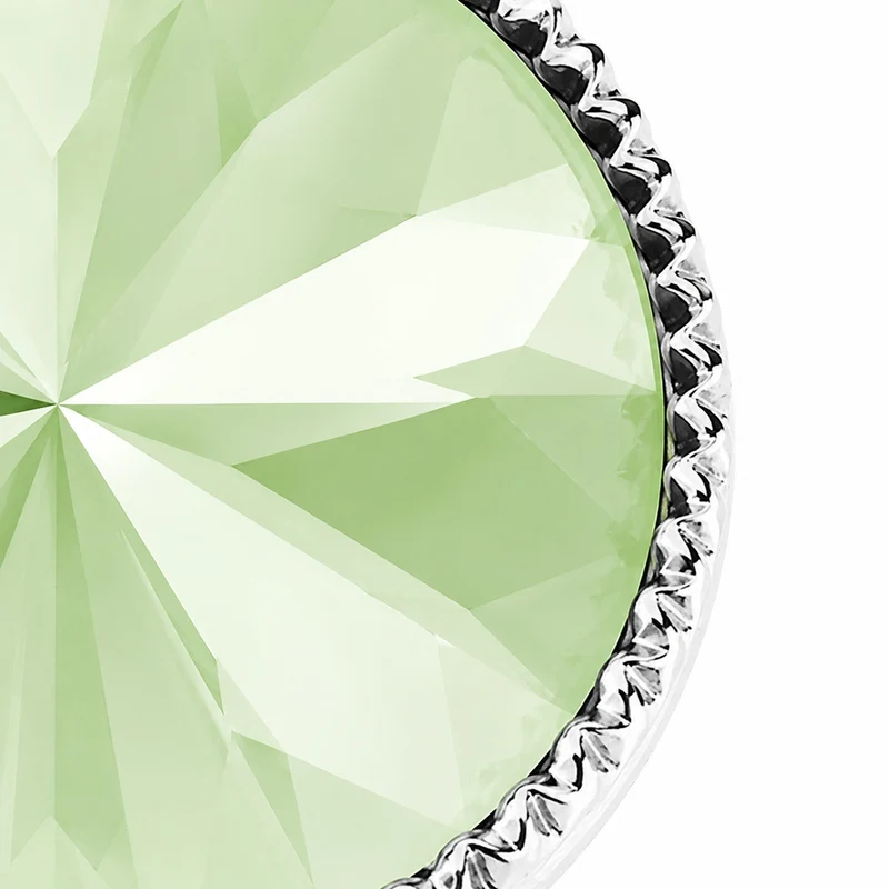 LUISIA® Solitär Ohrstecker "Joy" mit Kristallen von Swarovski® | Matt Agave