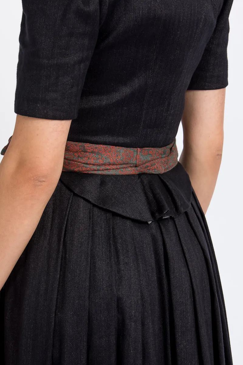 Gottseidank Dirndl Hanni carbonblau