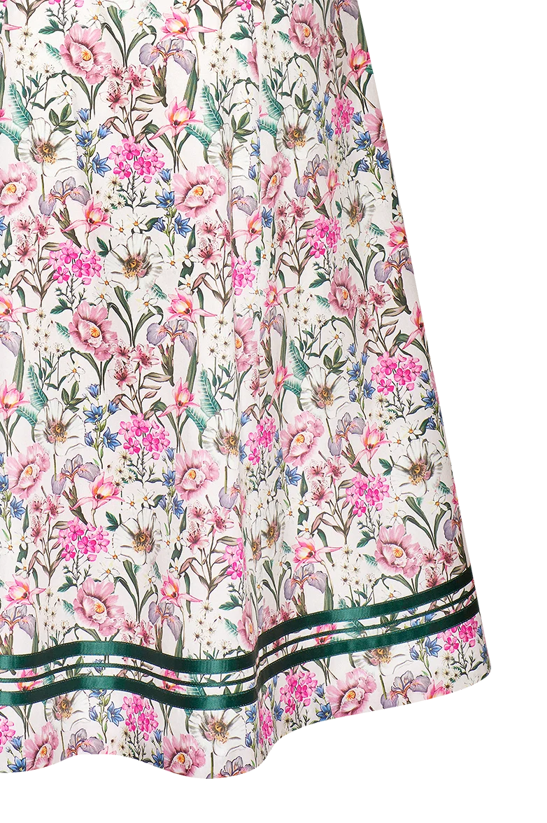 Neckholderkleid aus Baumwolle