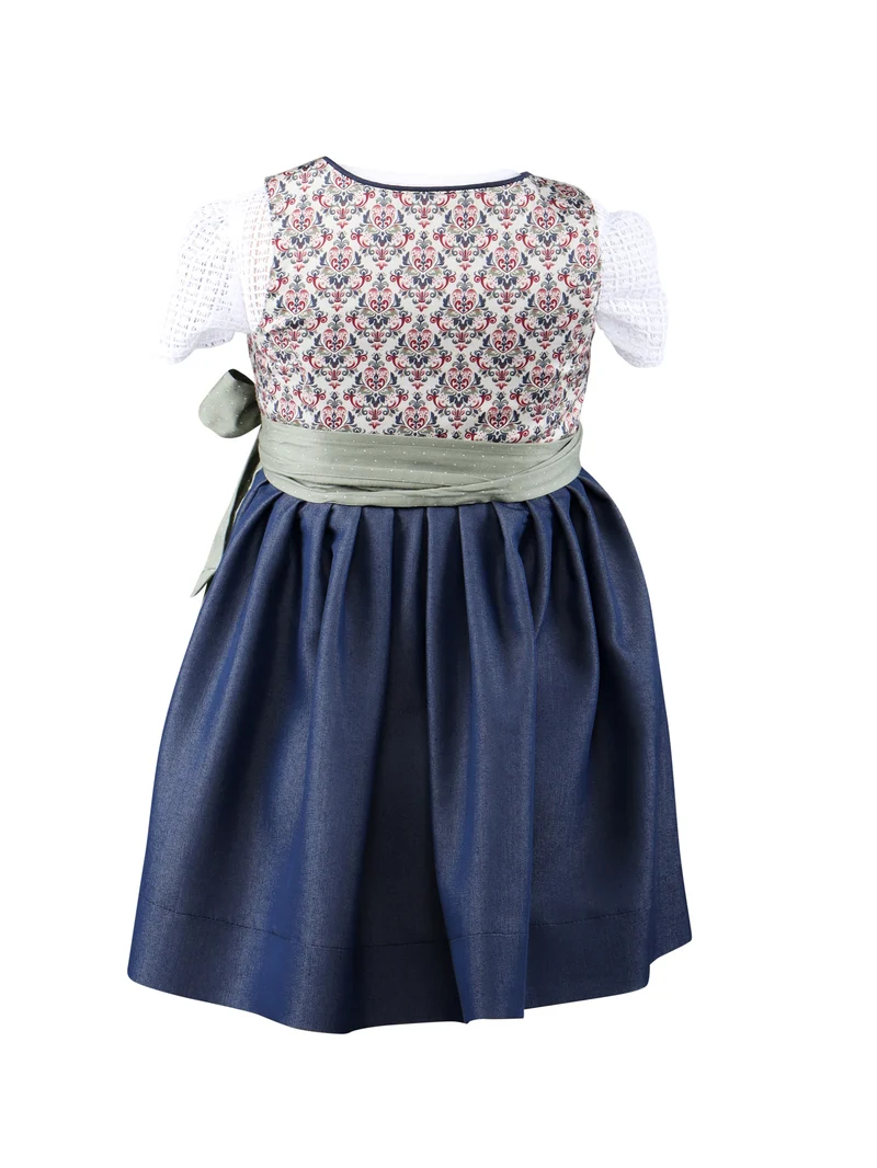 Kinderdirndl mit passender Spitzenbluse