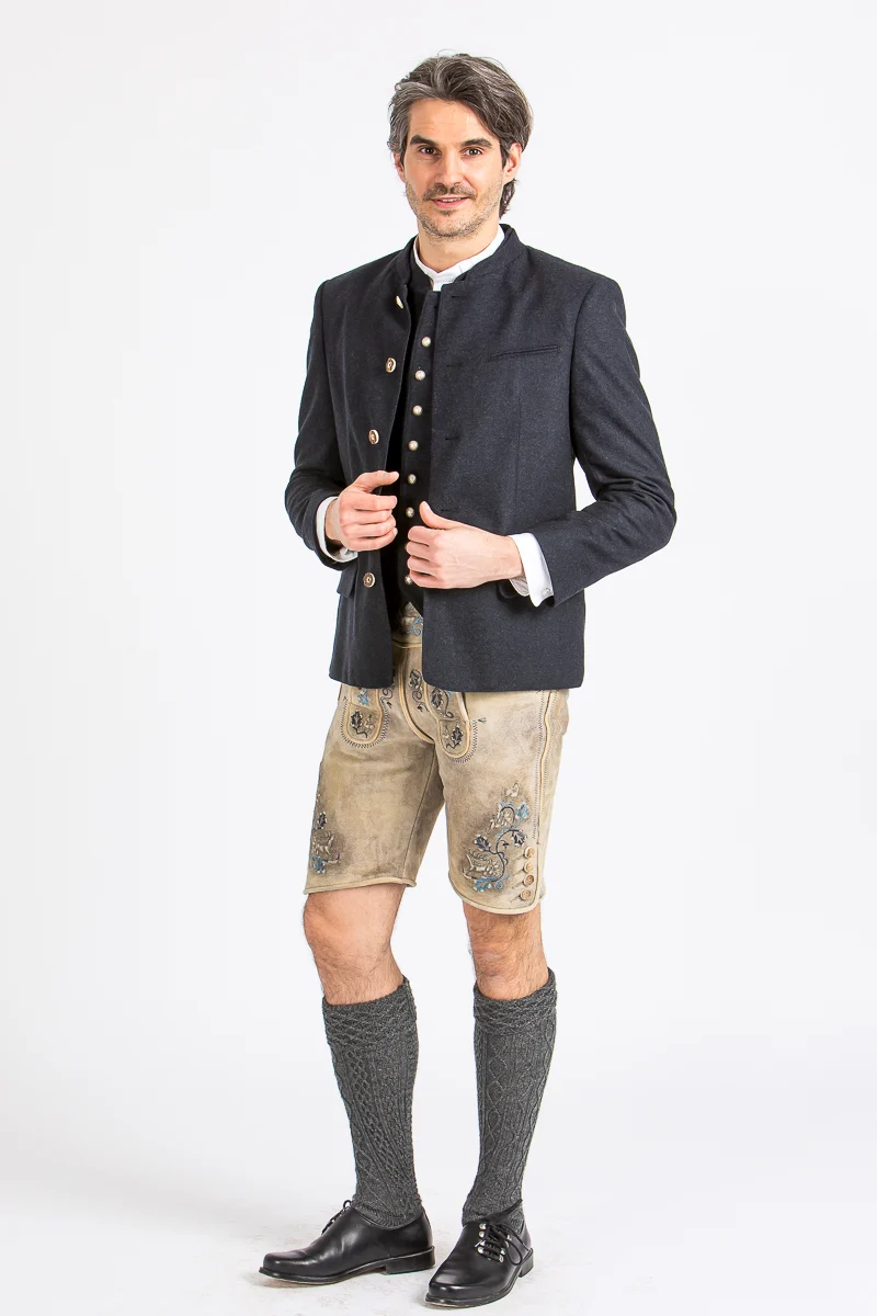 Grasegger Trachtenjanker Amalfo blau