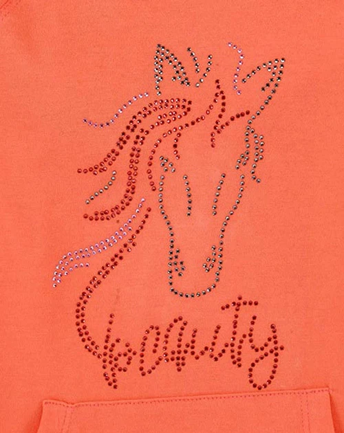 BONDI Kapuzenshirt Hoodie "Beauty" für Mädchen 36181 | Orange