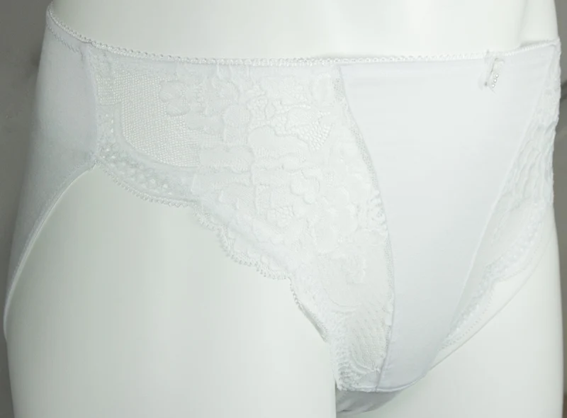Nina von C. Jazzpant mit Blume und Perlen 1620718 | Weiß