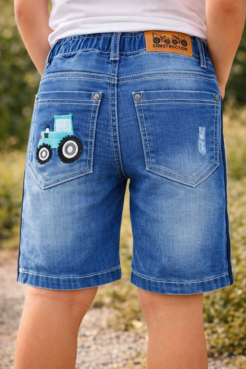 BONDI Jeans Bermuda "Traktor" 33128 Blau | Kurze Hose