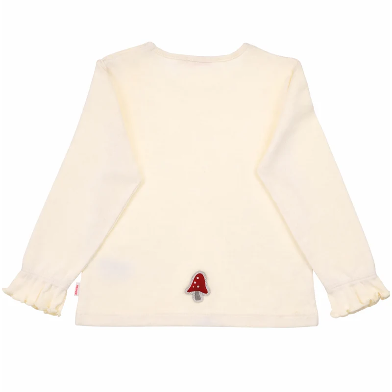 BONDI Mädchen Langarmshirt "Be nature" 86959 | Offwhite