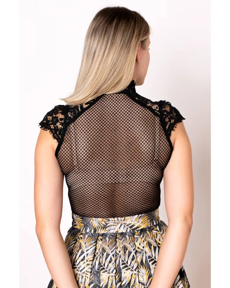Krüger Collection Trachten Body "Millie" 282165 | Schwarz
