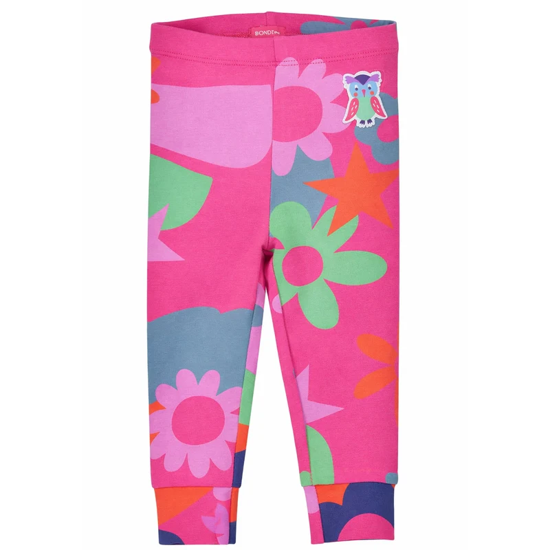BONDI Baby Mädchen Laufhose "Blumenallover" 86971 | Pink