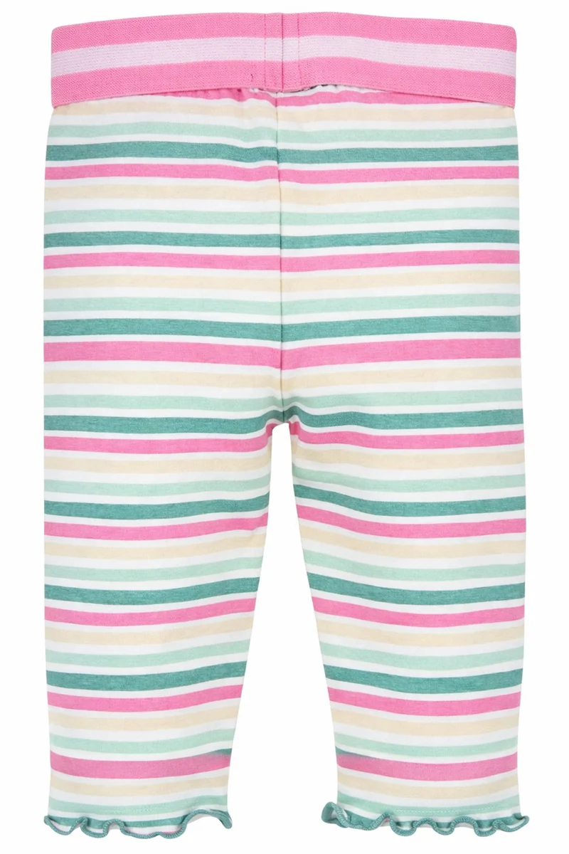 BONDI Baby Mädchen 7/8 Hose Leggings "Be Happy" 86889 | Mehrfarbig