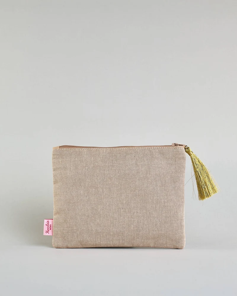 Kosmetiktasche Perlen - Biene - Herzilein-Wien GmbH