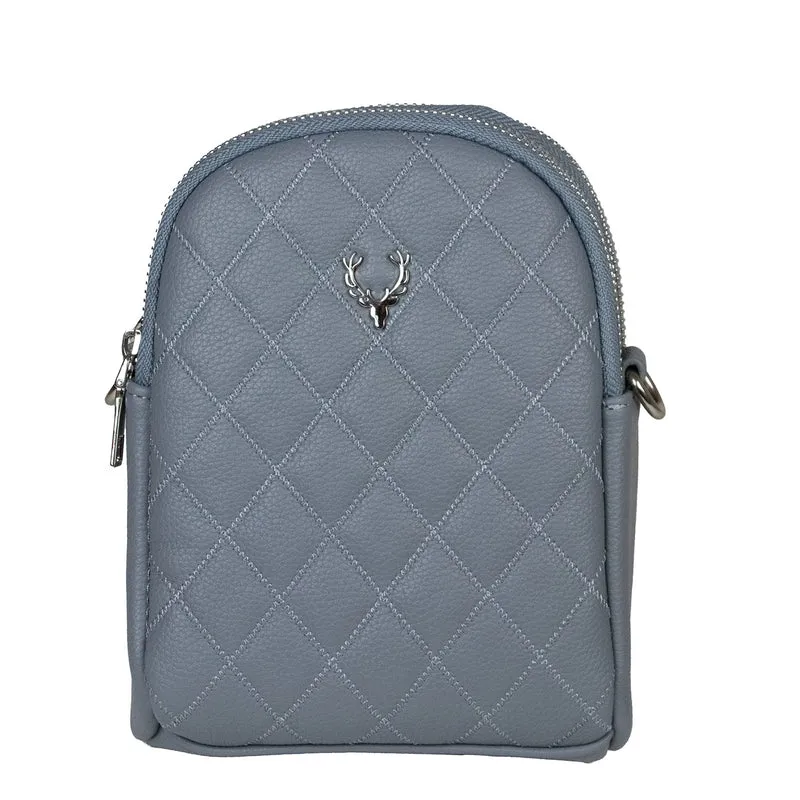 Trachten Handtasche "Emma" - Dirndl Umhängetasche | Hellgrau