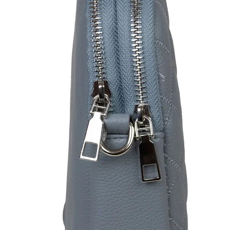 Trachten Handtasche "Emma" - Dirndl Umhängetasche | Hellgrau