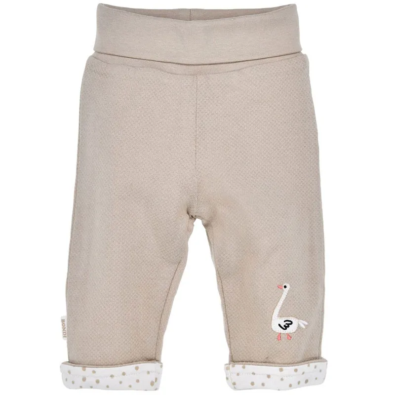BONDI Baby Wendehose Laufhose "Gänschen" 93958 | cappuccino