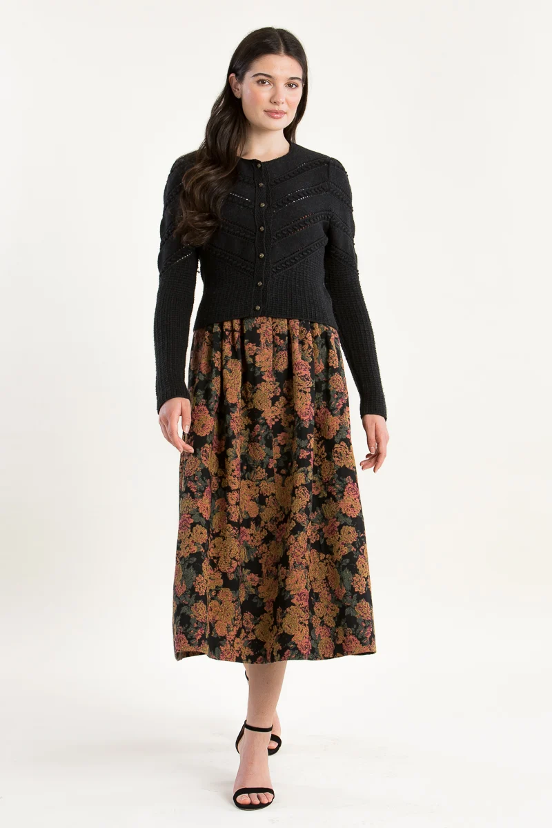 Gottseidank Strickjacke Ophelia lakritz