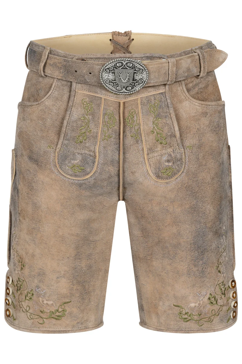 Lederhose ARTHAS mit Gürtel - Krüger Buam - 962772-000-0023