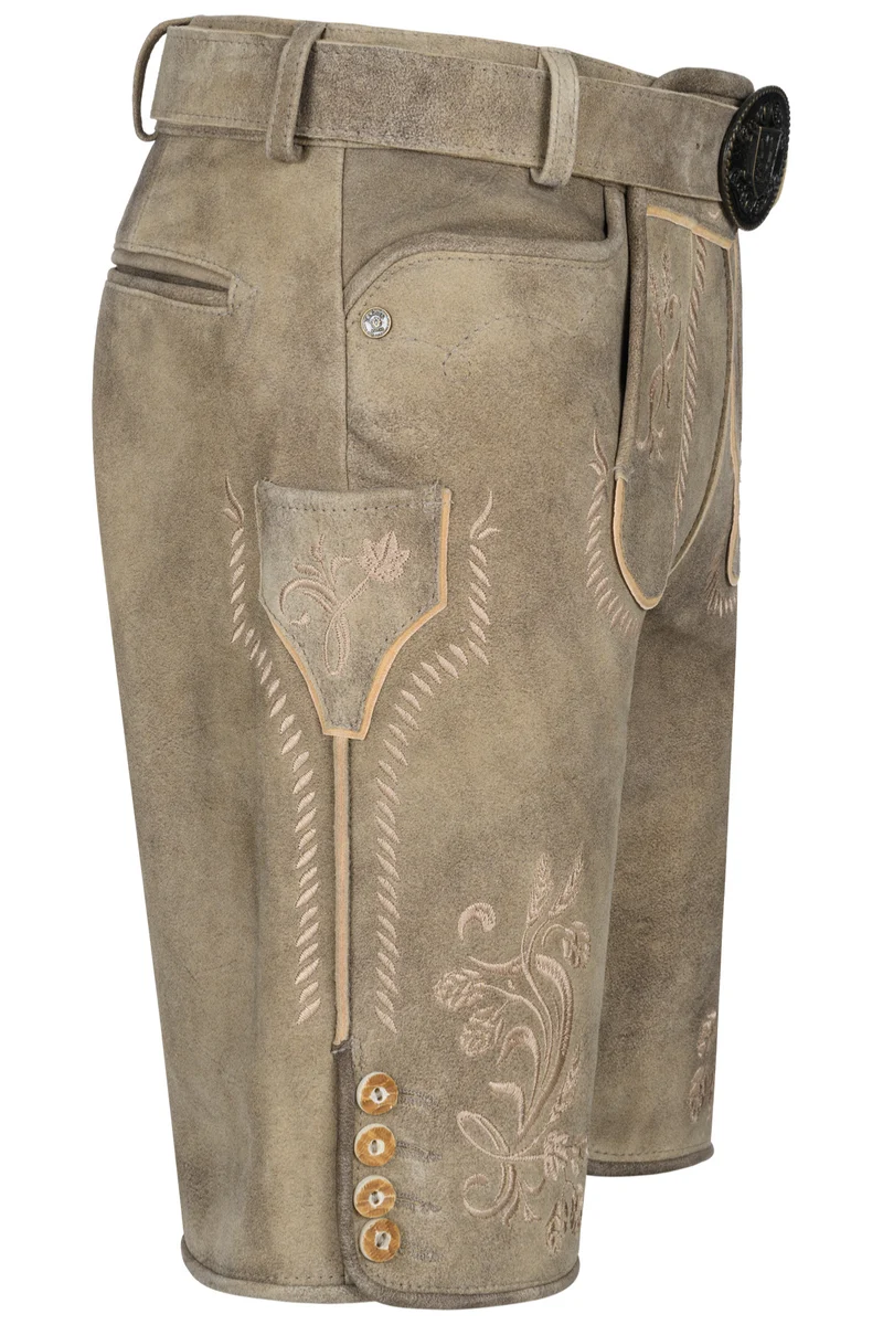 Lederhose RYANN mit Gürtel - Krüger Buam - 962672-000-0023