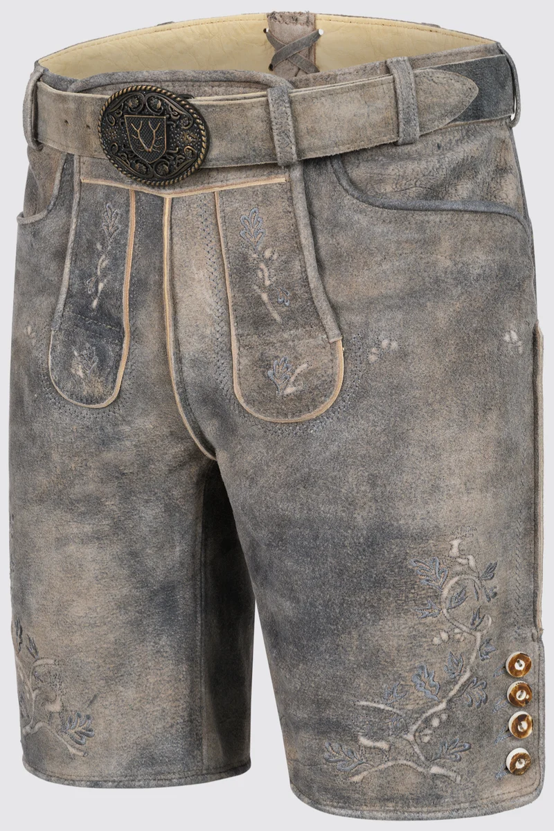 Lederhose BERNO mit Gürtel - Krüger Buam - 961272-000-0043
