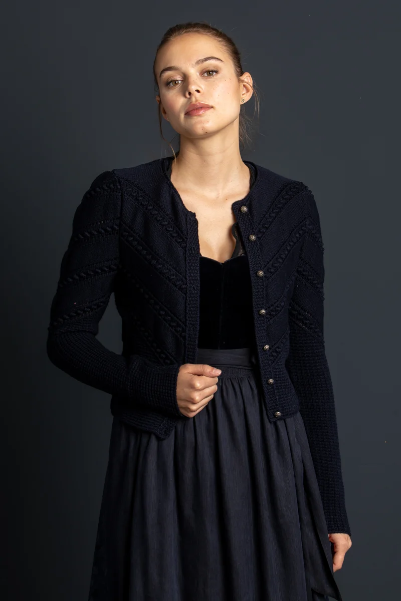 Gottseidank Ophelia Strickjanker marine