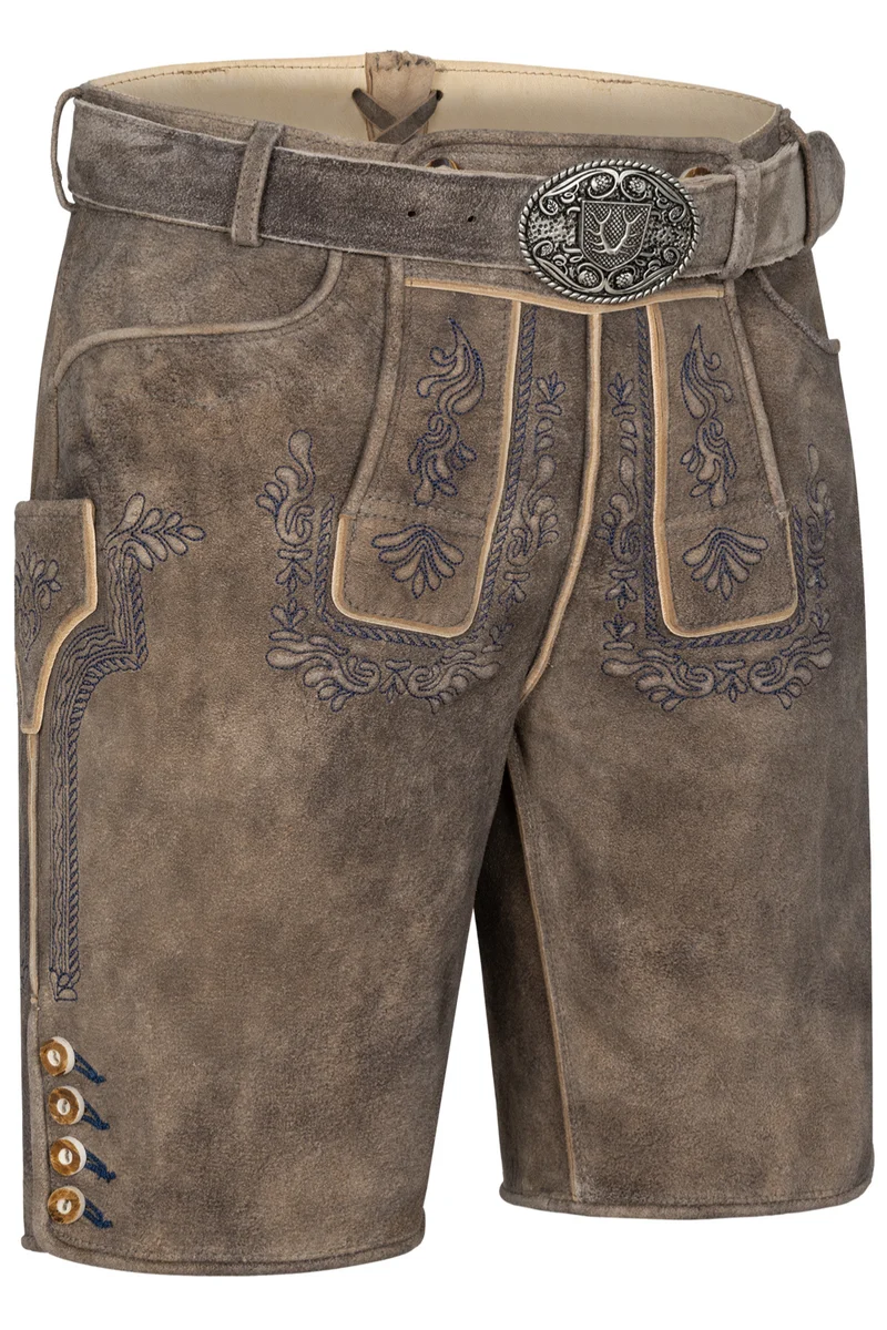 Lederhose KARIM mit Gürtel - Krüger Buam - 961072-000-0708