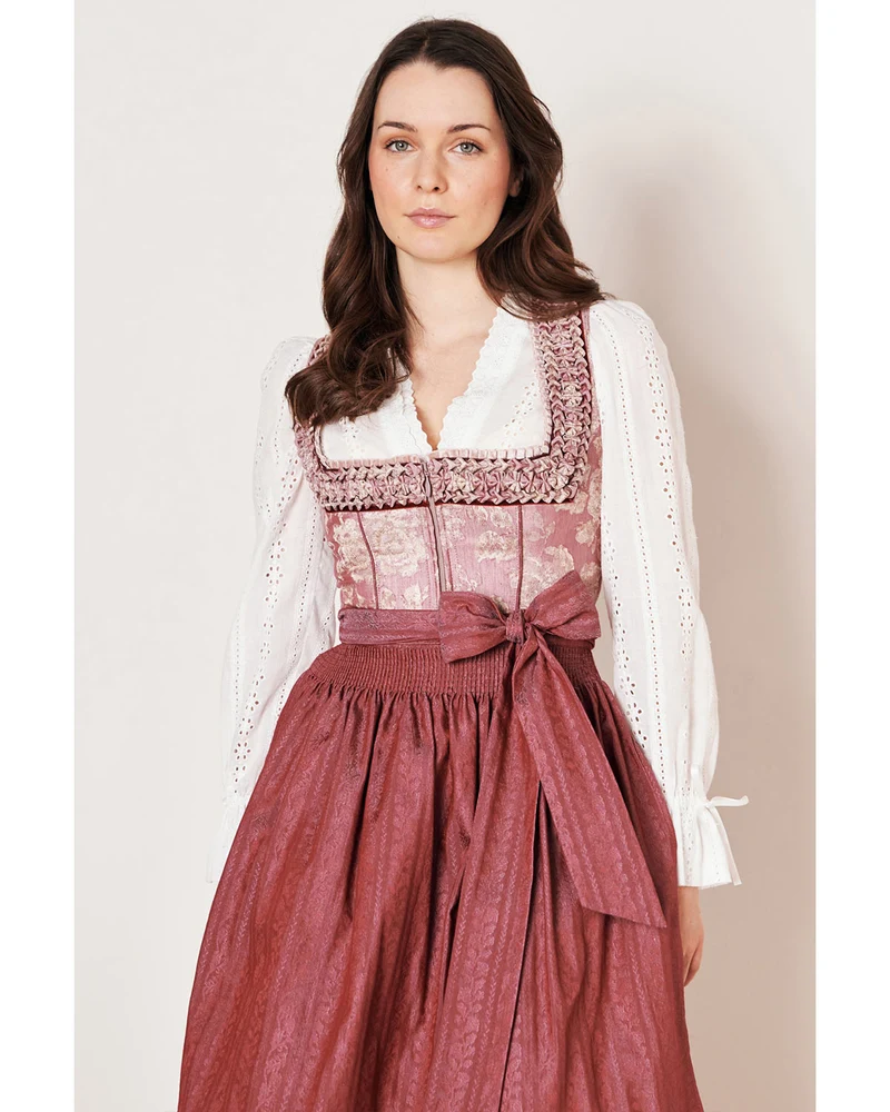 Krüger Collection Dirndl "Clara" 112866 | Beere 70cm