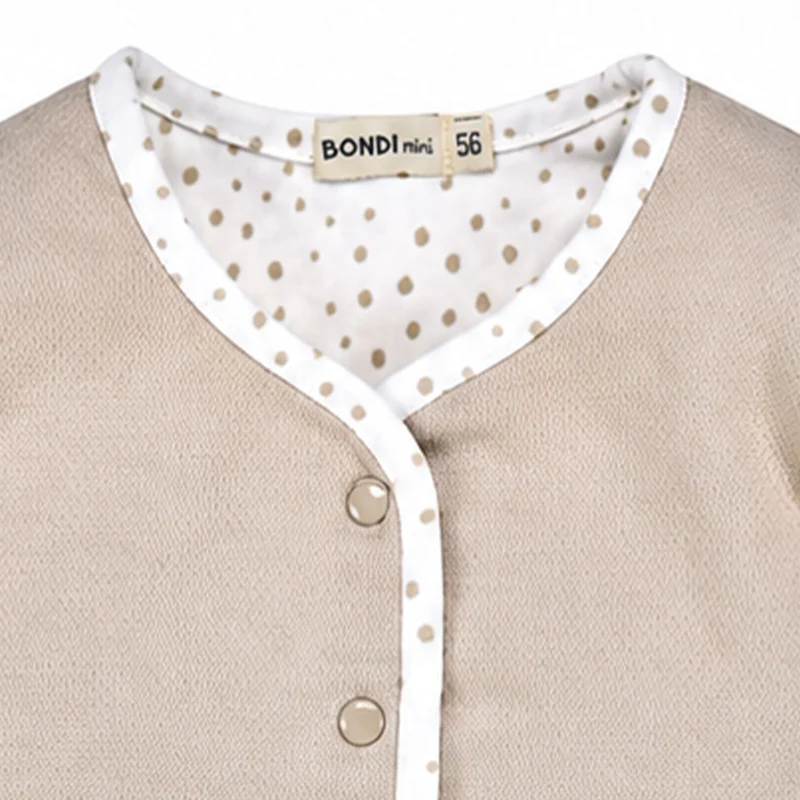BONDI Baby Wendejacke "Gänschen" 93955 | Cappuccino