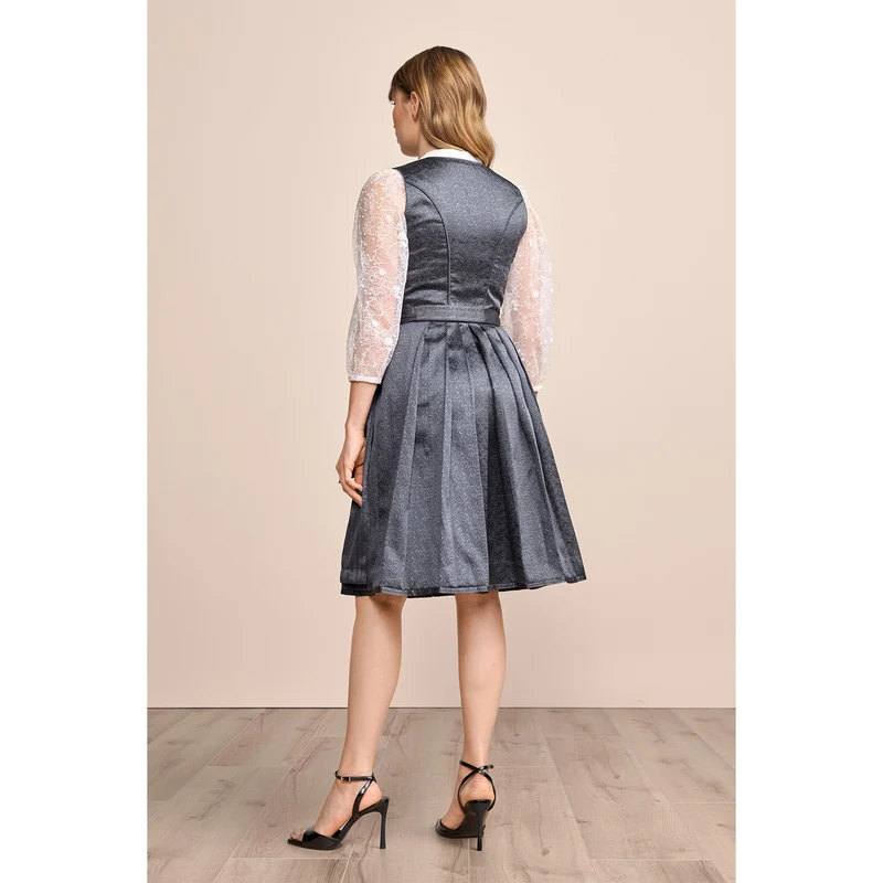 Krüger MADL Dirndl "Diliana" 416569 | Anthrazit 60cm