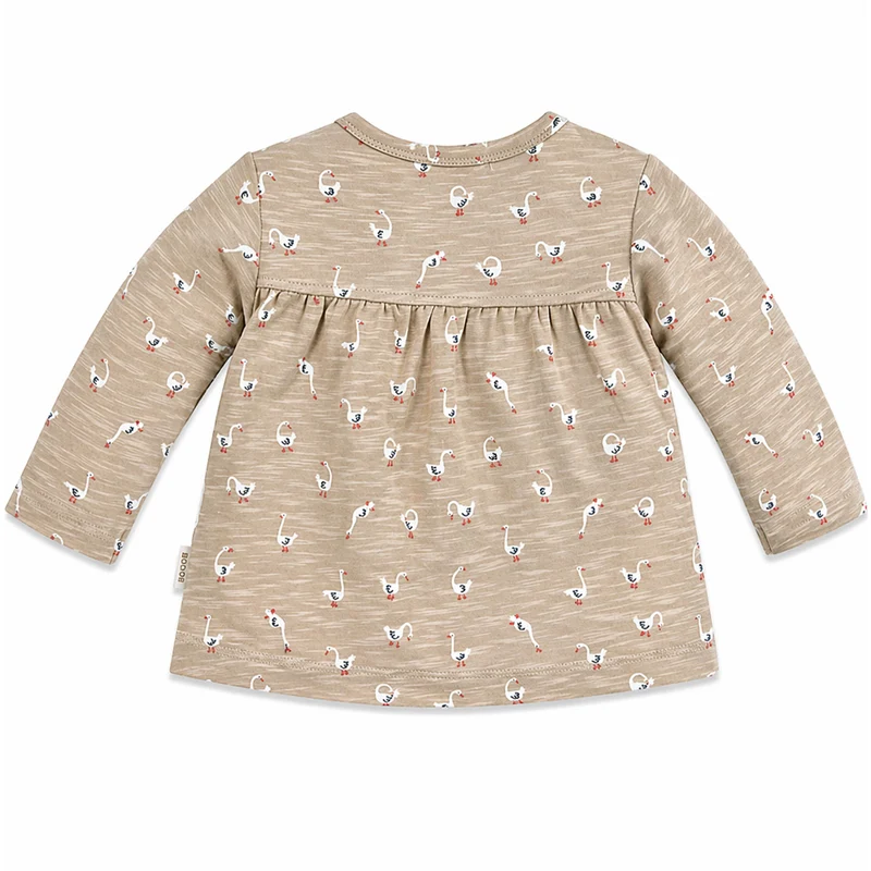 BONDI Baby Langarmshirt "Gänschen" 93956 | gans allover