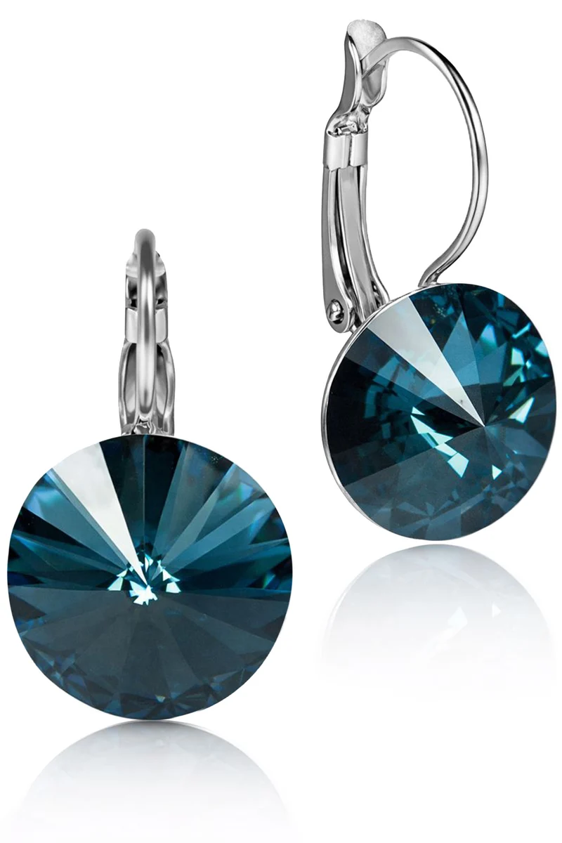 LUISIA® Ohrringe Rivoli mit Kristallen von Swarovski® 14 mm | Montana