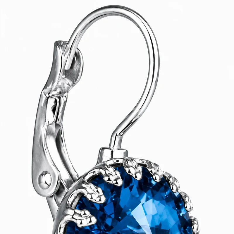 LUISIA® Kronen Ohrringe "Vivana" mit Kristallen von Swarovski® | Montana