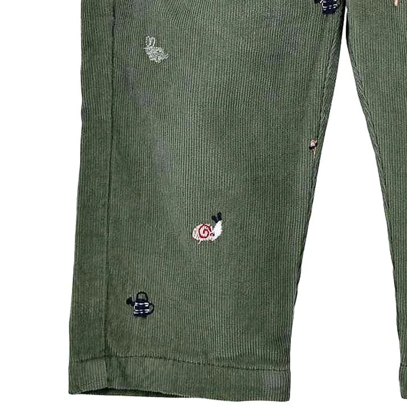 BONDI Baby Mädchen Cordhose "Be natur" 86961 | Kiwi