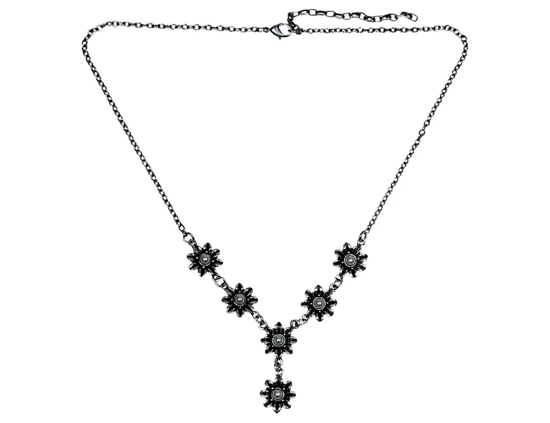 LUISIA Blumen Collier "Serenity" mit Perlen 47799