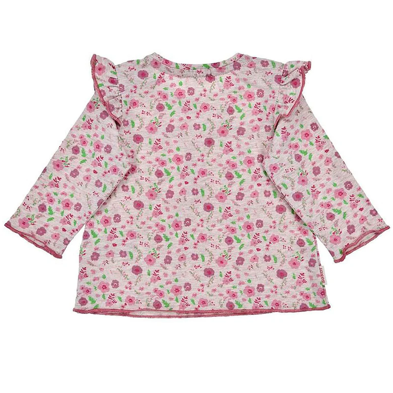 BONDI Mädchen Langarmshirt "Blumenallover" 94021 | Rosa