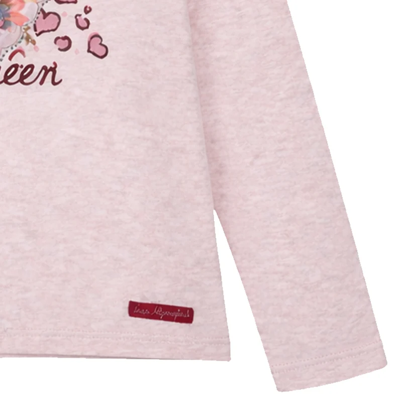 BONDI Mädchen Langarmshirt "Alpen Queen" 26101 | Purple Melange