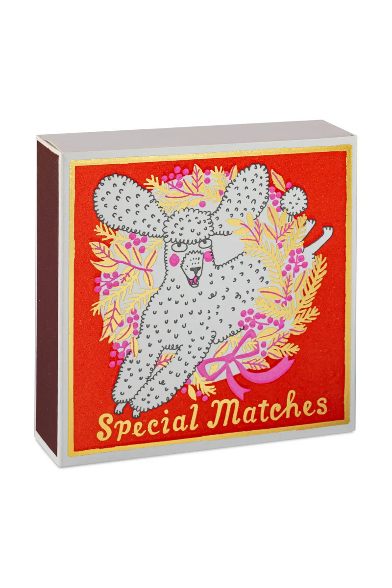 Weihnachts-Sicherheitsstreichhölzer🎄- Pudel - Archivist Gallery - Europe - Quadrat