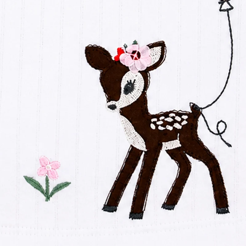 BONDI Baby Mädchen T-Shirt "Bambi" 86753 | Weiß Rot