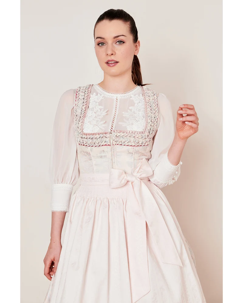 Krüger Collection Dirndl "Clara" 112866 | Rose 70cm