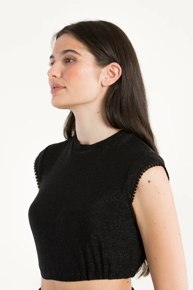 Kinga Mathe Dirndlbluse Heidi schwarz