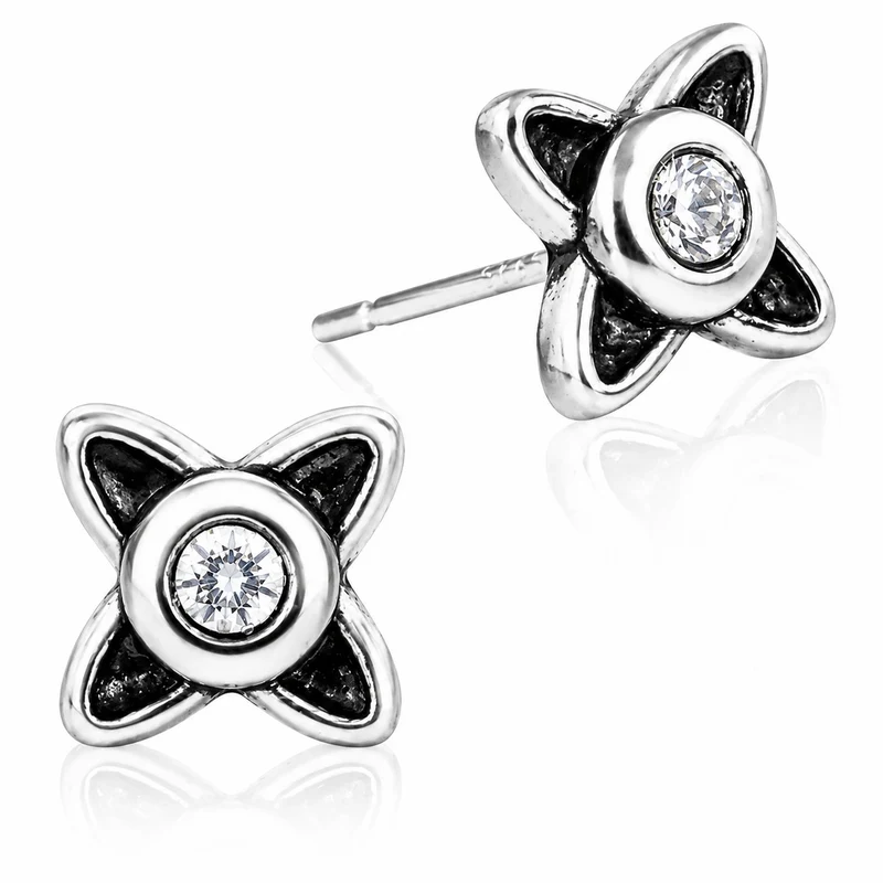 LUISIA® Ohrstecker "Dorina" mit Kristallen von Swarovski® | Silber