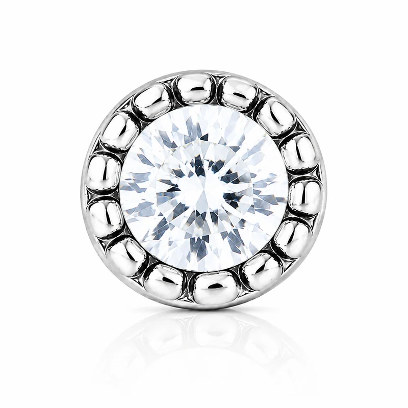 LUISIA® Ohrstecker "Judika" mit Kristallen von Swarovski® | Silber